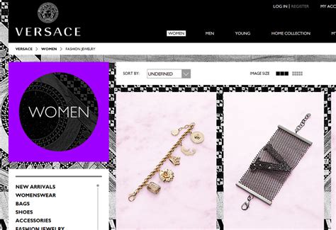 versace website.